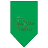 Candy Cane Princess Rhinestone Bandana