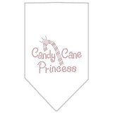 Candy Cane Princess Rhinestone Bandana