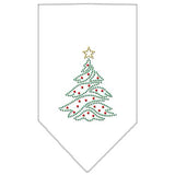 Christmas Tree Rhinestone Bandana