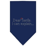 Dear Santa Rhinestone Bandana