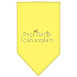 Dear Santa Rhinestone Bandana