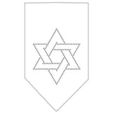 Star Of David Rhinestone Bandana