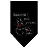 Snowman's Best Friend Rhinestone Bandana