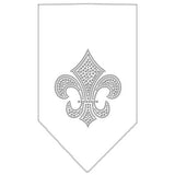 Fleur De Lis Rhinestone Bandana