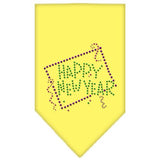 Happy New Year Rhinestone Bandana