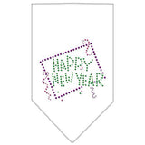 Happy New Year Rhinestone Bandana