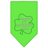 Happy St. Patricks Day Rhinestone Bandana