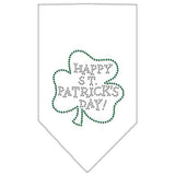 Happy St. Patricks Day Rhinestone Bandana