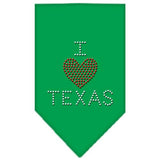 I Heart Texas Rhinestone Bandana