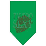 I'm Too Sexy Rhinestone Bandana