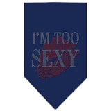 I'm Too Sexy Rhinestone Bandana