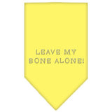 Leave My Bone Alone Rhinestone Bandana