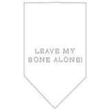 Leave My Bone Alone Rhinestone Bandana