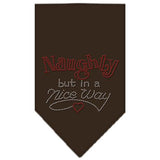 Naughty But In A Nice Way Rhinestone Bandana