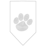 Paw Clear Rhinestone Bandana