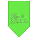 Rich Bitch Rhinestone Bandana