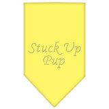 Stuck Up Pup Rhinestone Bandana