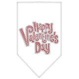 Happy Valentines Day Rhinestone Bandana