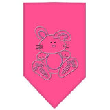 Bunny Rhinestone Bandana