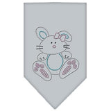 Bunny Rhinestone Bandana