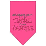 Tinsel In A Tangle Rhinestone Bandana