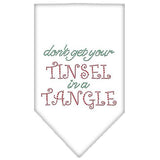 Tinsel In A Tangle Rhinestone Bandana