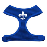 Fleur De Lis Design Soft Mesh Harnesses