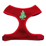 Swirly Christmas Tree Screen Print Soft Mesh Harness