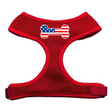 Bone Flag Usa Screen Print Soft Mesh Harness