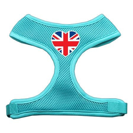 Heart Flag Uk Screen Print Soft Mesh Harness