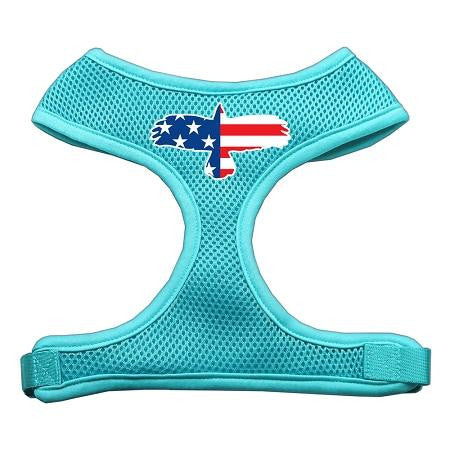 Eagle Flag Screen Print Soft Mesh Harness