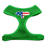 Eagle Flag Screen Print Soft Mesh Harness