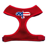 Eagle Flag Screen Print Soft Mesh Harness