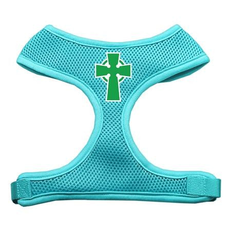 Celtic Cross Screen Print Soft Mesh Harness