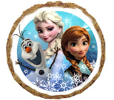 Frozen's Elsa And Anna With Olaf Dog Treats