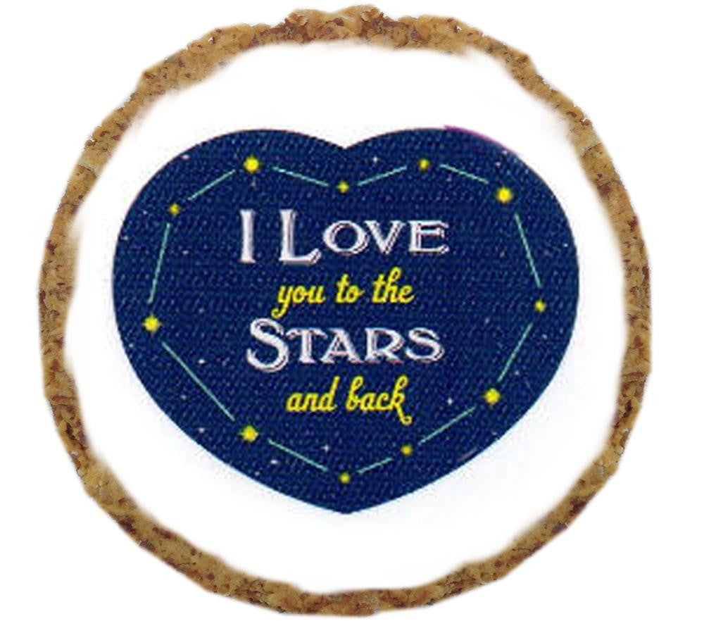 Love You To Moon And Back Dog Treats