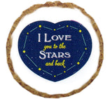 Love You To Moon And Back Dog Treats