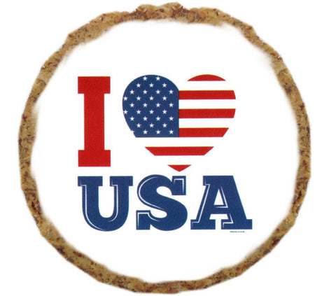 I Heart Usa Dog Treats