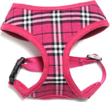 Plaid Mesh Pet Harness