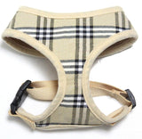 Plaid Mesh Pet Harness