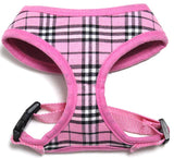 Plaid Mesh Pet Harness