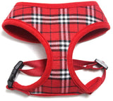 Plaid Mesh Pet Harness