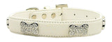 Faux Croc Crystal Bone Collars